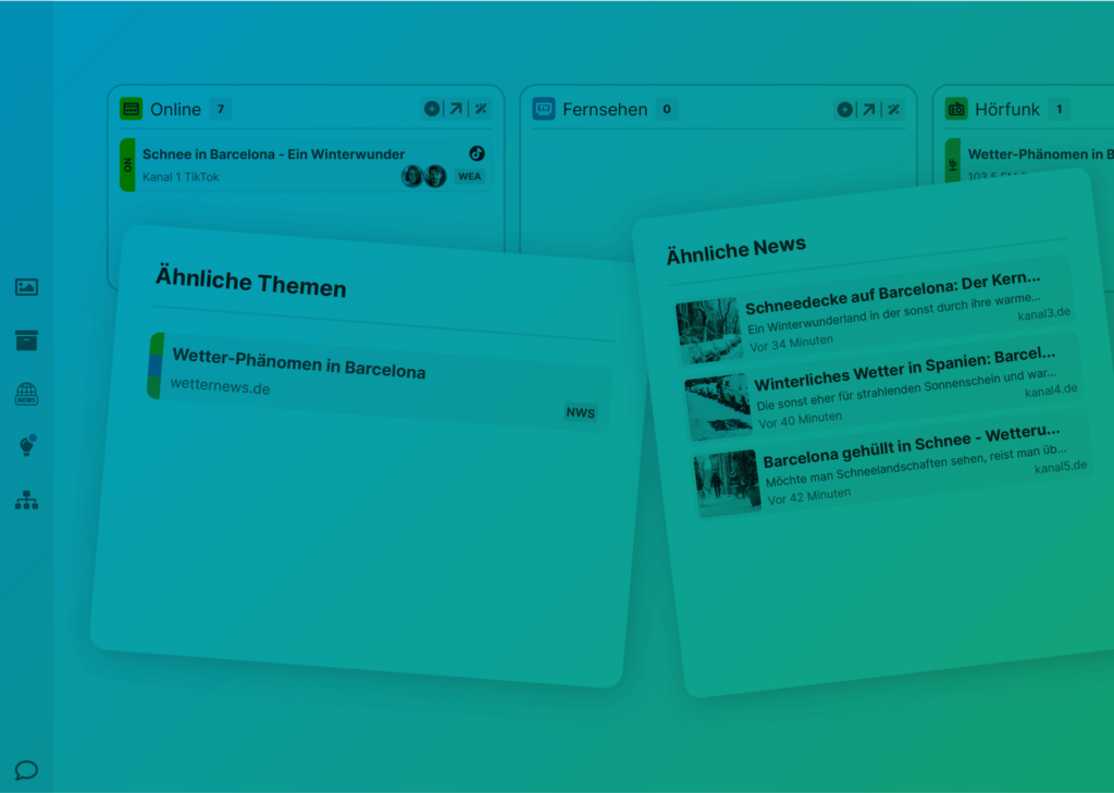 KI Features: Related Topics und Related News in Newsmind Stories